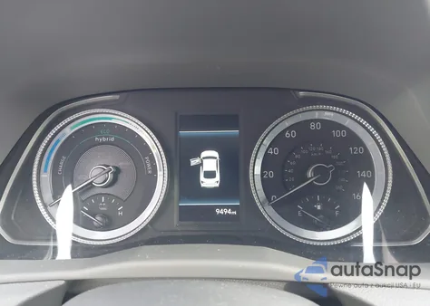 2023 Hyundai Sonata Hybrid Blue from USA, damaged, VIN KMHL24JJ5PA062015